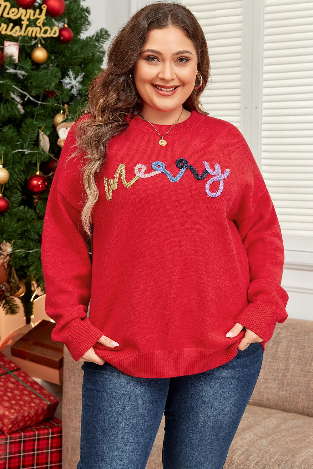 MERRY Round Neck Sweater