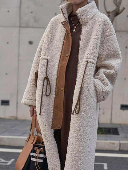 Turtleneck Sherpa Coat