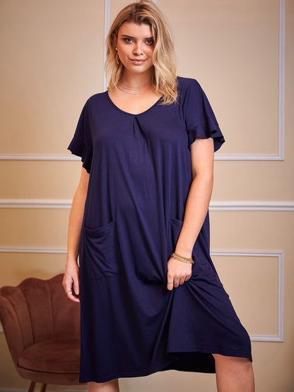 Short Sleeve Lounge Dress