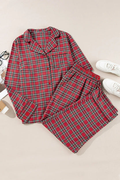 Plaid Lounge Set